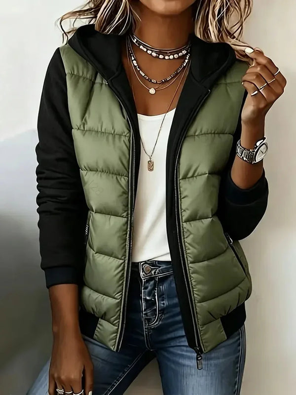 Sabrina™ | Chaqueta Acolchada con Capucha