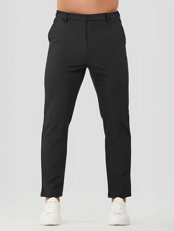 Rocio Pantalones Rectos - Negro