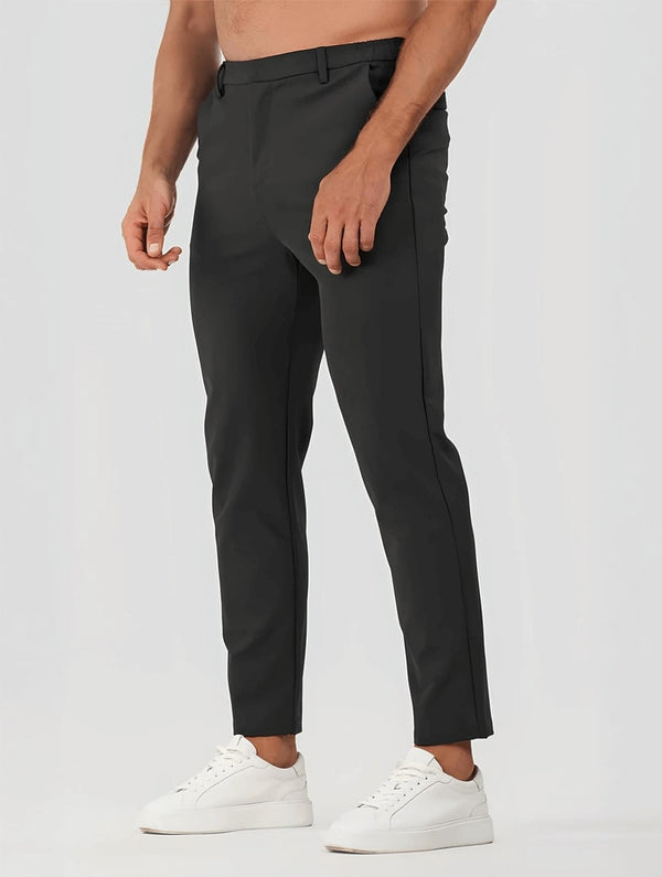 Rocio Pantalones Rectos - Negro