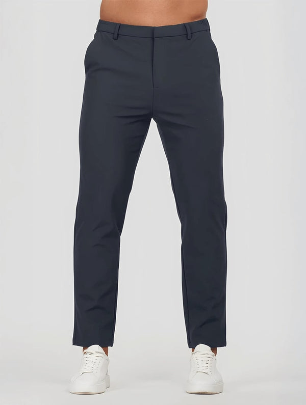 Rocio Pantalones Rectos - Azul oscuro