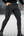 Vittorio Pantalones Slim Fit - Negro