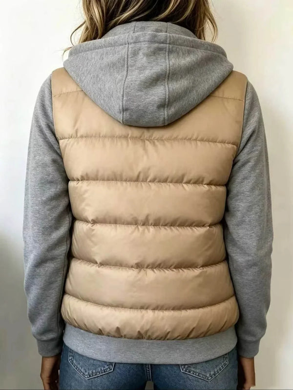 Sabrina™ | Chaqueta Acolchada con Capucha