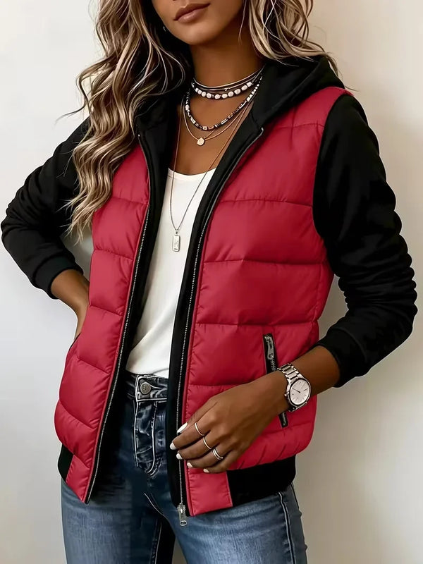Sabrina™ | Chaqueta Acolchada con Capucha
