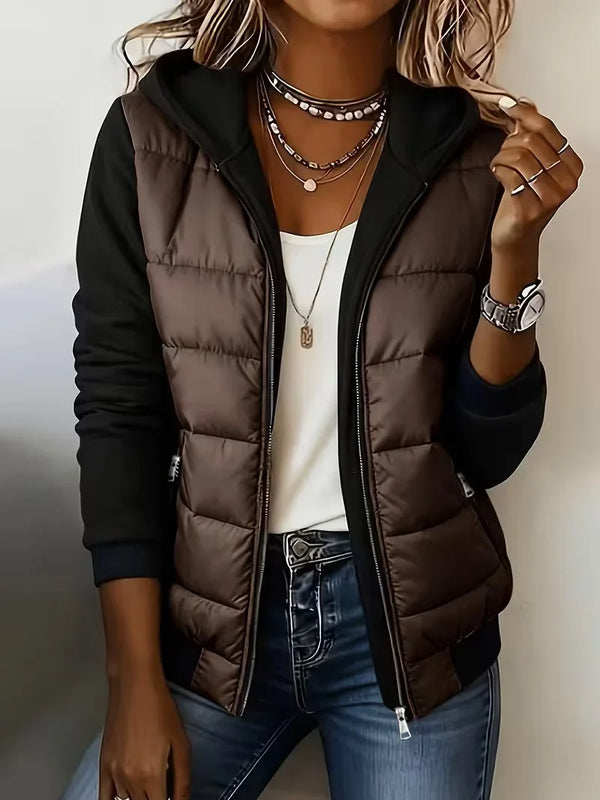 Sabrina™ | Chaqueta Acolchada con Capucha