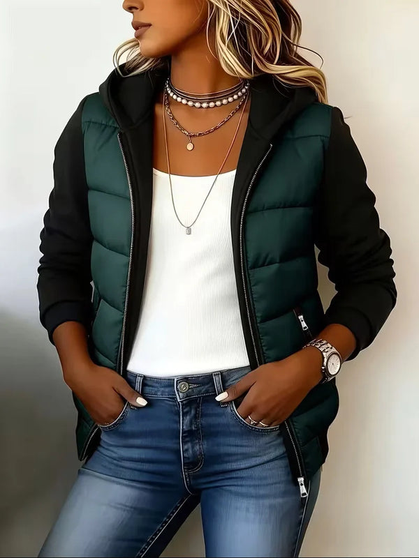 Sabrina™ | Chaqueta Acolchada con Capucha