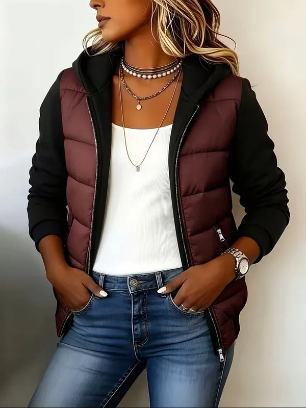 Sabrina™ | Chaqueta Acolchada con Capucha