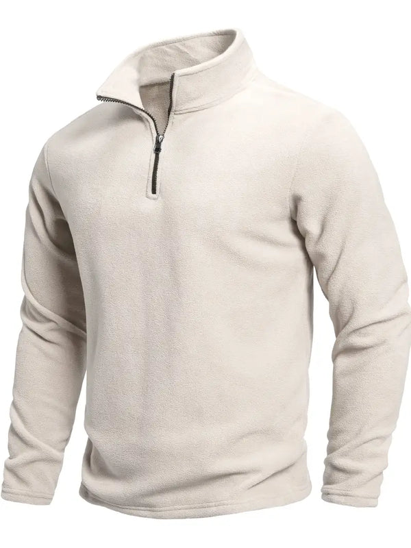 Jersey de manga larga con cremallera