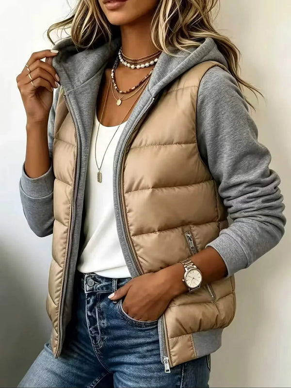 Sabrina™ | Chaqueta Acolchada con Capucha