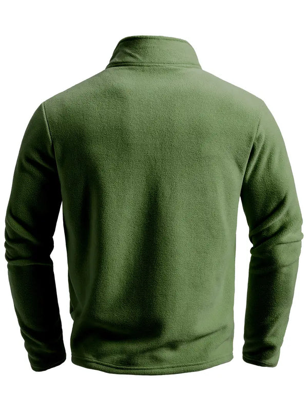 Jersey de manga larga con cremallera