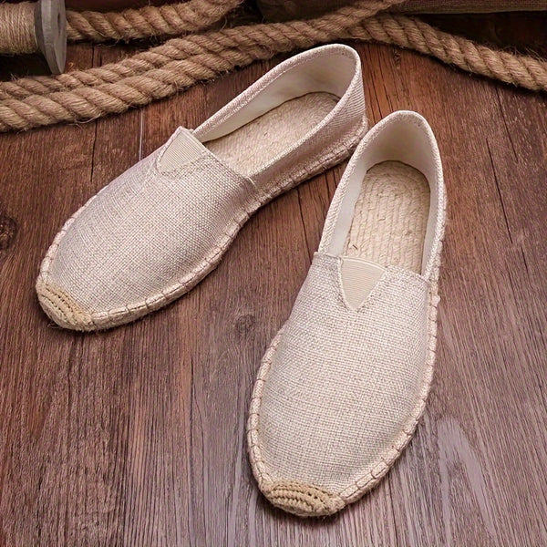 Elegantes alpargatas para hombre