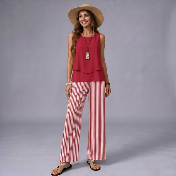Rosavienne | Set Riviera a rayas