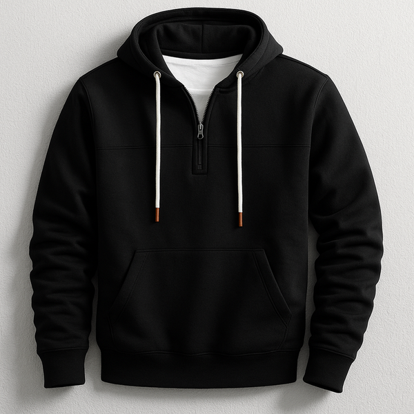 Elegante sudadera con cremallera