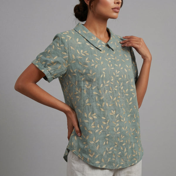 Top Elegante Floral y Cómodo