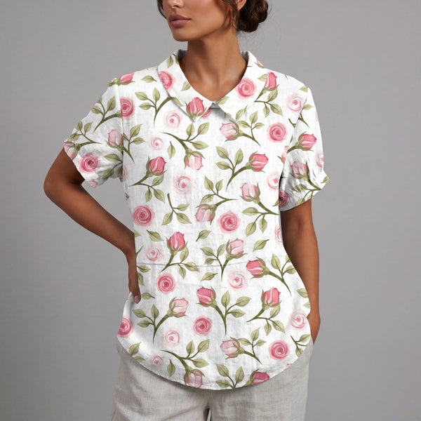 Top Floral Elegante