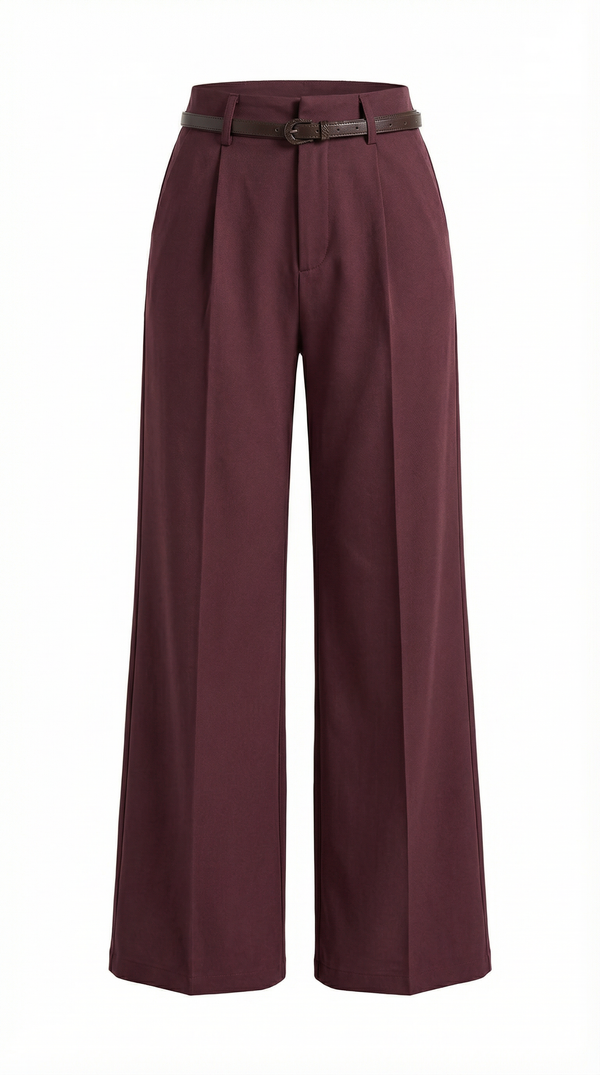 Bertha Pantalones Amplios de Tela