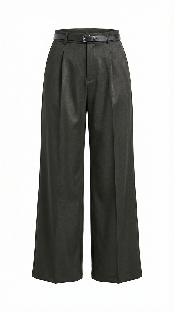 Bertha Pantalones Amplios de Tela