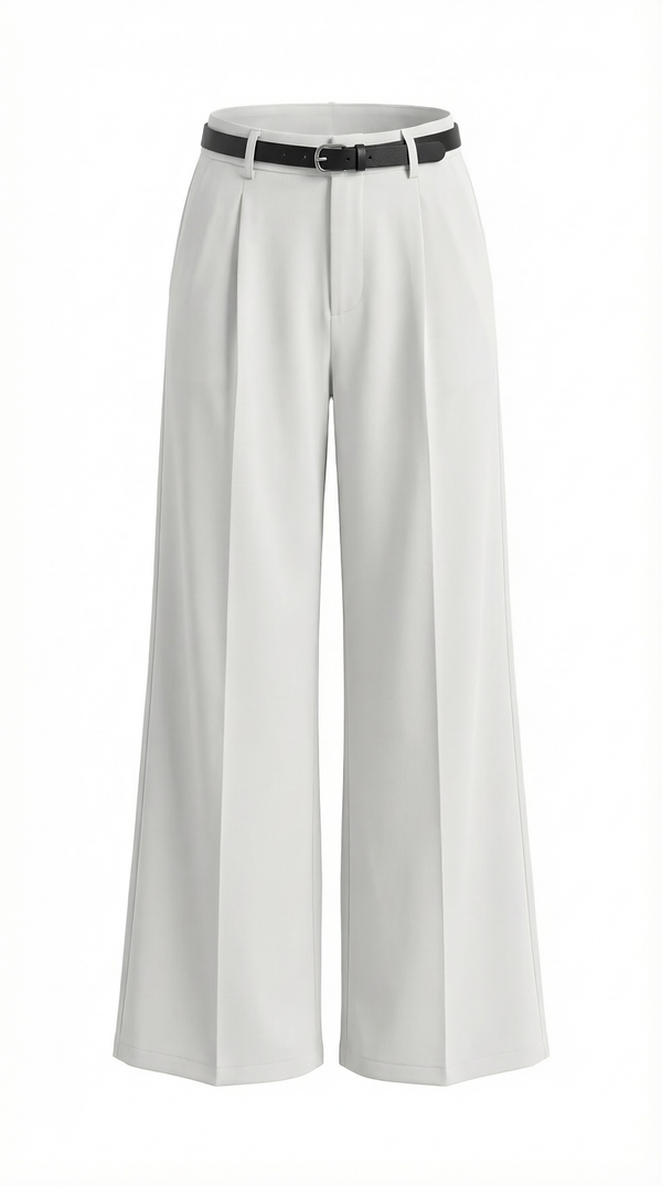 Bertha Pantalones Amplios de Tela