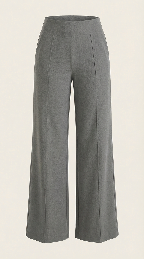 Pantalones Baggy Brooke de Cintura Media