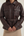 Chaqueta de PU con cinturón de Christina