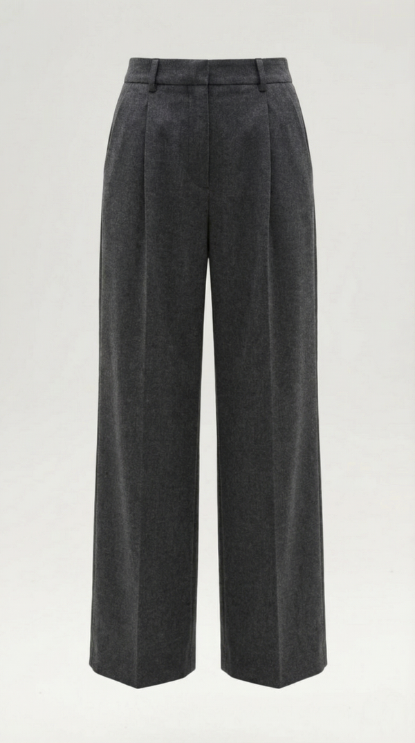 Pantalon Plisado Recto Dorothy