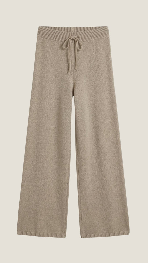 Conjunto de Suéter de Punto y Pantalones Holgados Eleanor