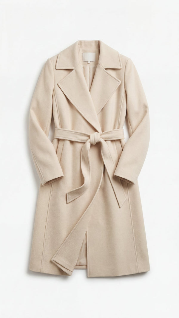 Wool Trench Coat Joyce with Belt