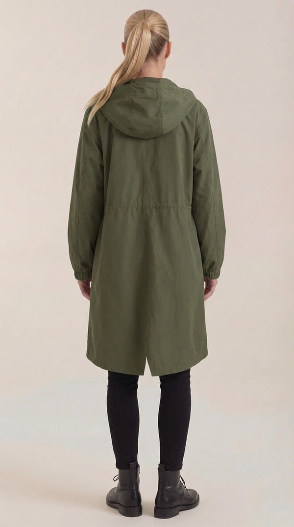 Chaqueta impermeable Margie con capucha
