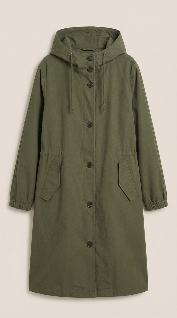 Chaqueta impermeable Margie con capucha