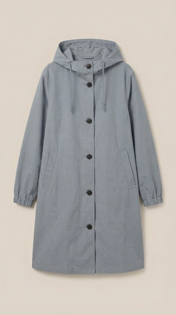 Chaqueta impermeable Margie con capucha