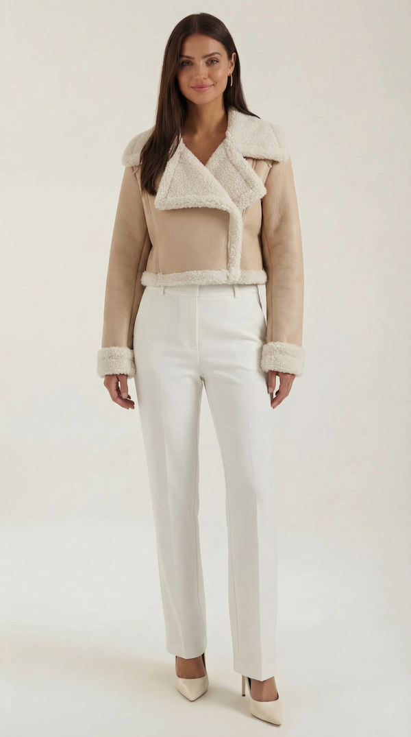 Corta Chaqueta de Forro Polar Marie