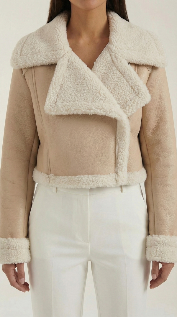 Corta Chaqueta de Forro Polar Marie