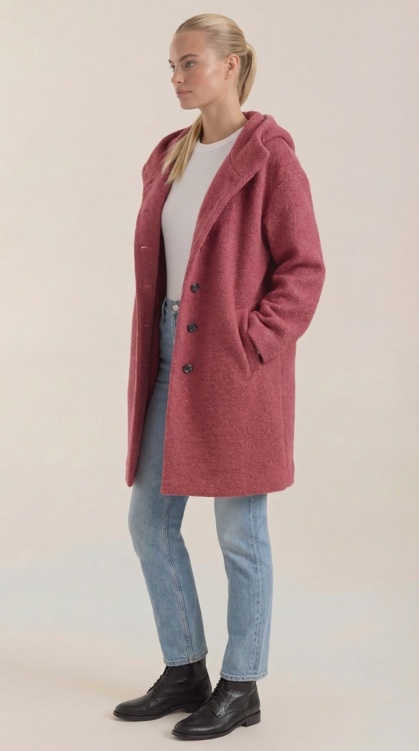 Meredith Longline Hooded Coat