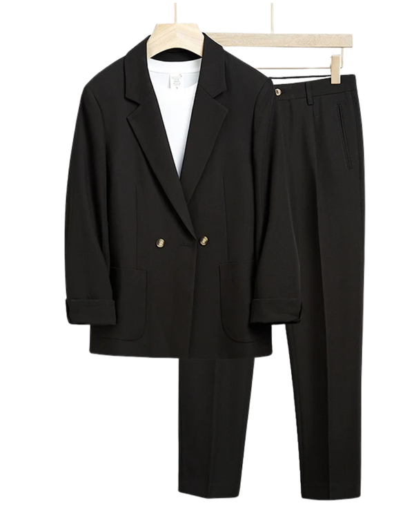 Elegante conjunto holgado para hombre