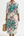 Vestido Largo Floral Verde