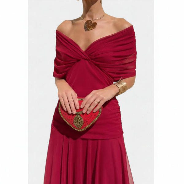 Vestido Maxi Verde Elegante
